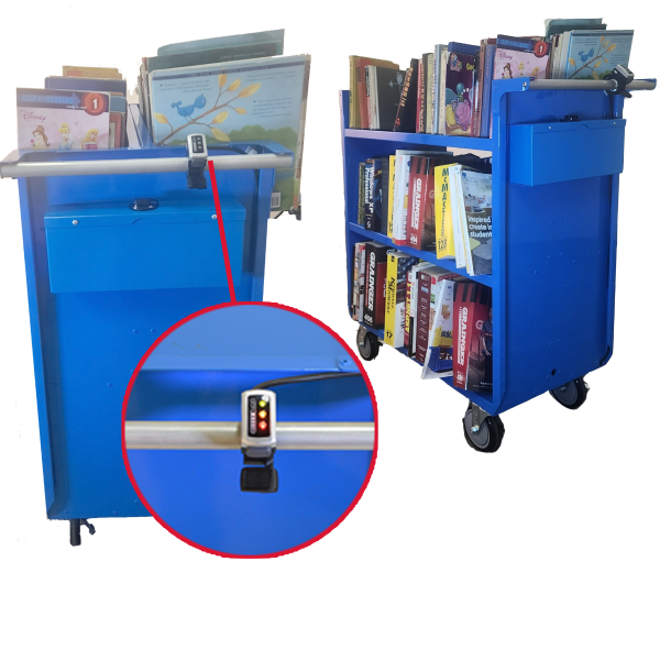 #K-BT30AS-EV 30 in duraLight EV Powered  Book Truck 