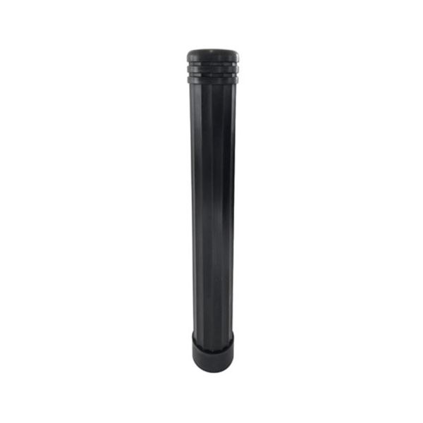 7" Lincoln Bollard Cover in Black