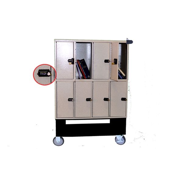 #K-BV08 8 Door Book Valet/Material Handling Locker