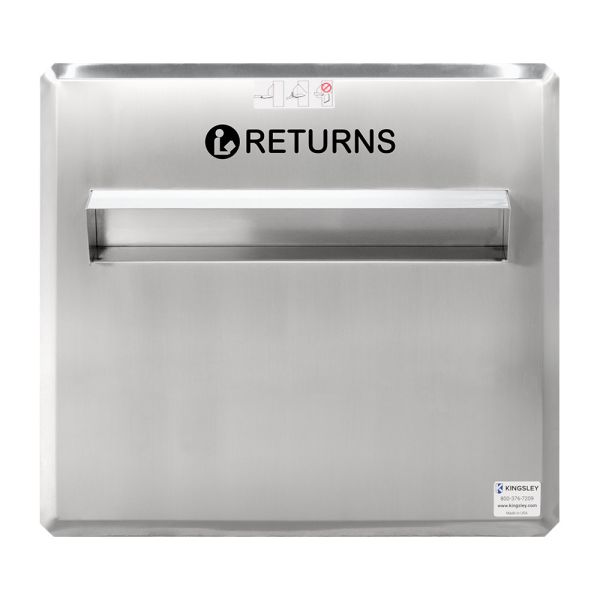 Kingsley Ease Single ThruWall Front Face Plate