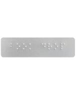 "Book Drop" Braille Label