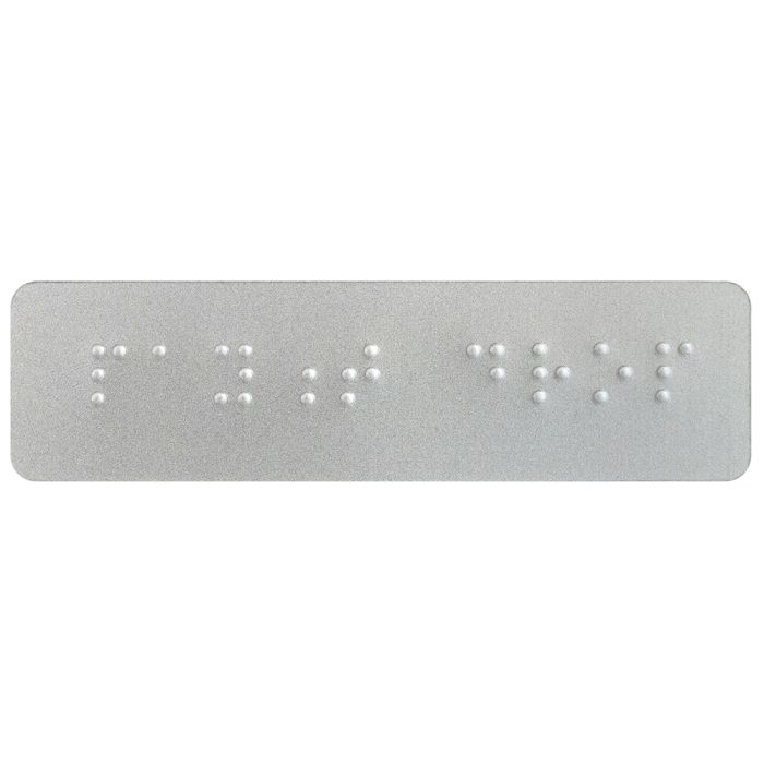 “Payment Drop” Braille Label