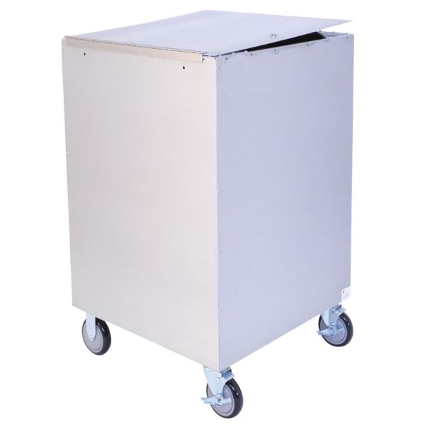 30" Material Collection Bin with Lid