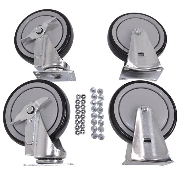 6” Replacement Caster Kit for 30/40/50/60 EasyRoller Carts
