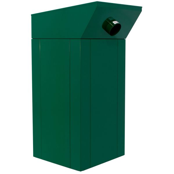 Outdoor Recycling Container in Green