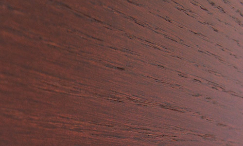 Close-up of oak veneer