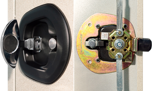 Outer and inner lock views