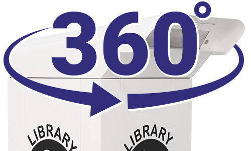 360 degree hood rotation